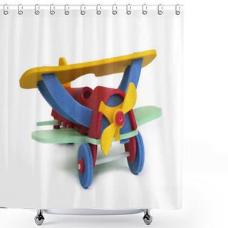 Personality  Toy Plane Shower Curtains