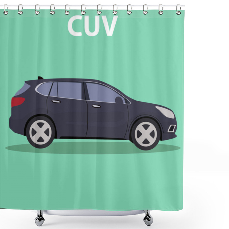 Personality  Car CUV Crossover  Shower Curtains