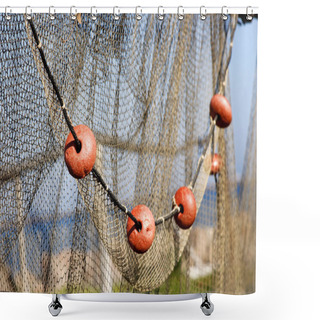 Personality  Fishing Net  Shower Curtains