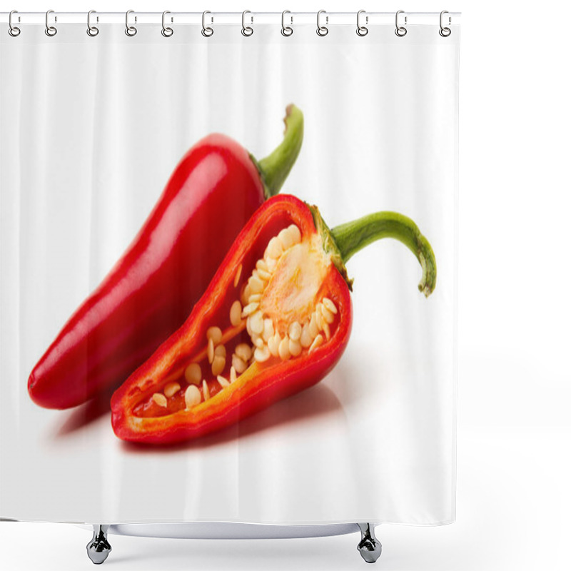 Personality  Peppers Shower Curtains