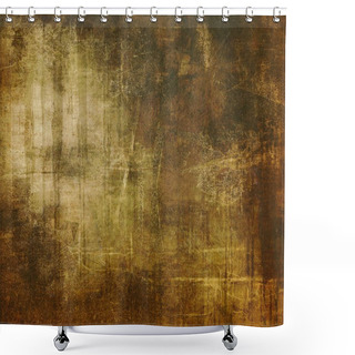 Personality  Grunge Texture Used As Background Shower Curtains