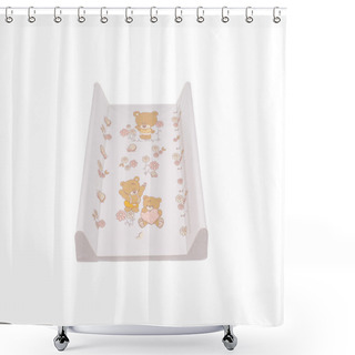 Personality  Changing Table For Baby Shower Curtains