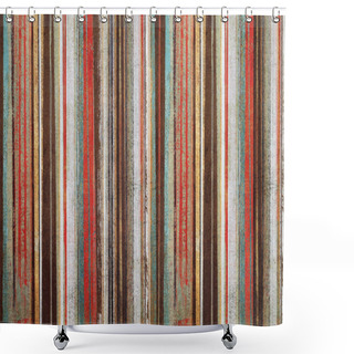 Personality  Vintage Wallpaper Shower Curtains