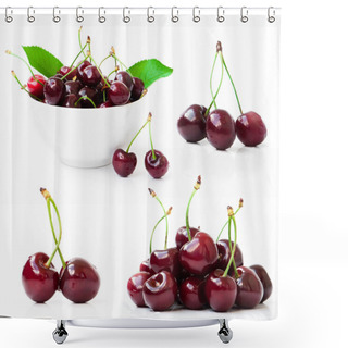 Personality  Cherry Shower Curtains