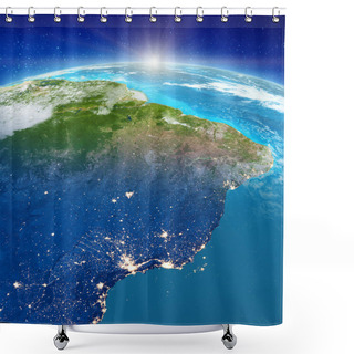 Personality  South America - Brazil Shower Curtains