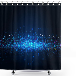 Personality  Abstract Lights Shower Curtains