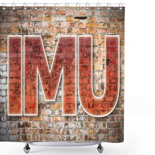 Personality  IMU: The Most Unpopular Italian Tax On Land And Buildings Shower Curtains
