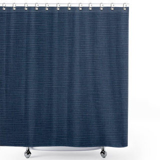 Personality  High Resolution Scan Of Midnight Blue Fiber Paper. Shower Curtains