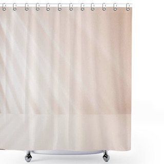 Personality  Venetian Blind Light On The Wall Shower Curtains