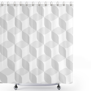 Personality  Geometric Repetitions Shower Curtains