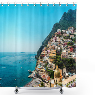 Personality  Amazing Amalfi Coast. Positano, Italy Shower Curtains
