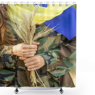 Personality  Ukrainian Patriot Shower Curtains