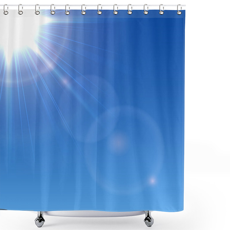 Personality  Sunny Day Shower Curtains