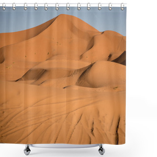 Personality  Dunes, Morocco, Sahara Desert Shower Curtains