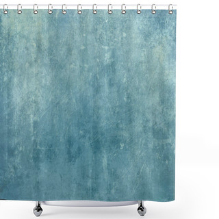 Personality  Worn Blue Backdrop, Grunge Background Or Texture  Shower Curtains