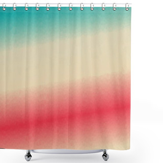 Personality  Colorful Geometric Background With Mosaic Design Shower Curtains