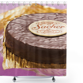 Personality  Sacher Torte Shower Curtains