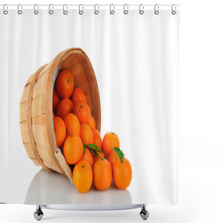 Personality  Basket Of Clementines Shower Curtains