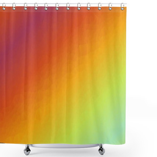 Personality  Colorful Geometric Background With Mosaic Design Shower Curtains