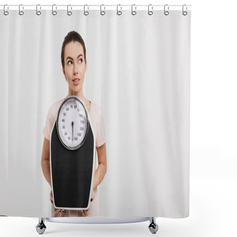 Personality  weight shower curtains