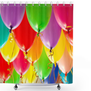 Personality  Colorful Balloons Shower Curtains
