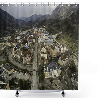 Personality  Town In Europe Amorous Feelings Shower Curtains