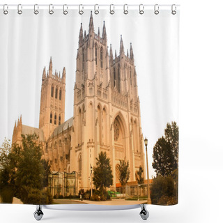 Personality  Washington National Cathedral Details, DC, United States  Shower Curtains