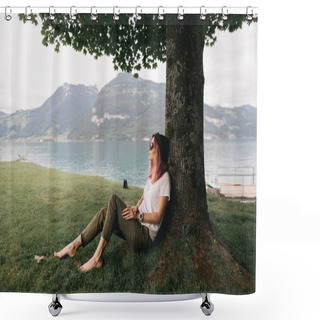 Personality  Tree Shower Curtains