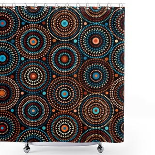 Personality  Ethnic Geometric Pattern. Shower Curtains