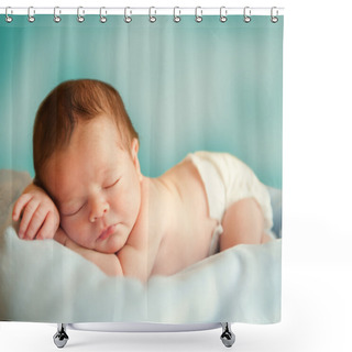 Personality  Newborn Shower Curtains