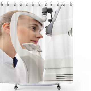 Personality  Cabinet Ophthalmic Eye Examination. Shower Curtains