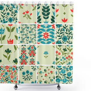 Personality  Patterns Set Shower Curtains