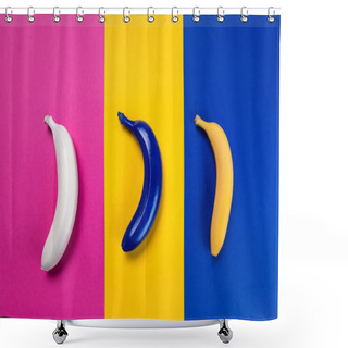 Personality  Colorful Bananas Collection   Shower Curtains
