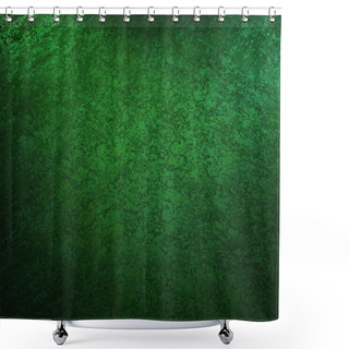 Personality  Green Background With Texture Shower Curtains