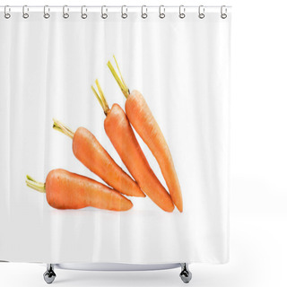 Personality  Pile Of Fresh Ripe Carrots Shower Curtains