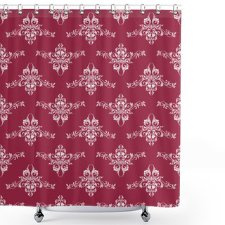 Personality  Anchor Seamless Pattern Shower Curtains