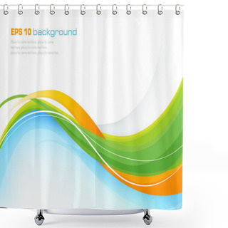 Personality  Colorful Background Shower Curtains