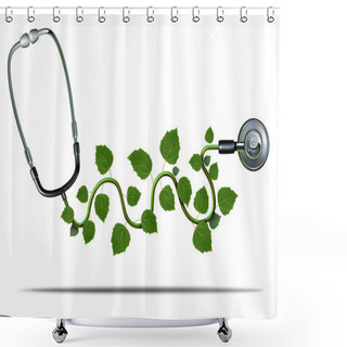 Personality  Natural Medicine Shower Curtains