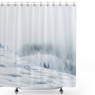 Personality  Forest Landscape Shower Curtains