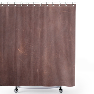 Personality  Brown Leather Background Shower Curtains