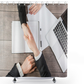 Personality  Business Relationships Built On Trust Shower Curtains