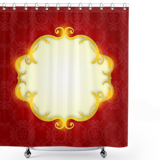 Personality  Happy Chinese New Year Vector Shower Curtains