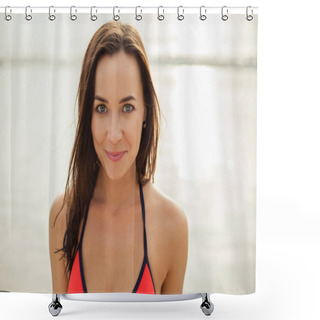 Personality  Happy Shower Curtains