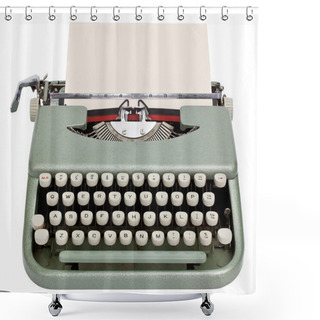 Personality  Typewriter Shower Curtains