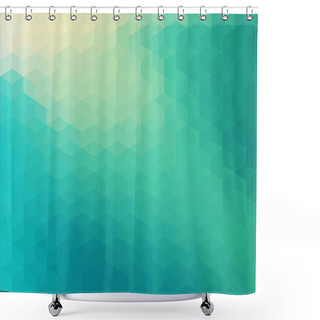 Personality  Pattern Of Geometric Shapes Shower Curtains