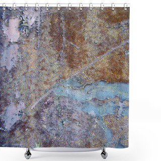 Personality  Rust Texture Shower Curtains