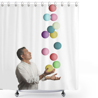 Personality  Hard Business Shower Curtains