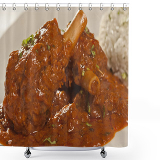 Personality  Mutton Curry From India Shower Curtains