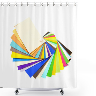 Personality  Fresh Color Samples Shower Curtains
