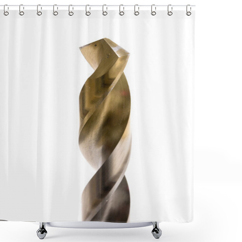 Personality  Drill Bit Shower Curtains